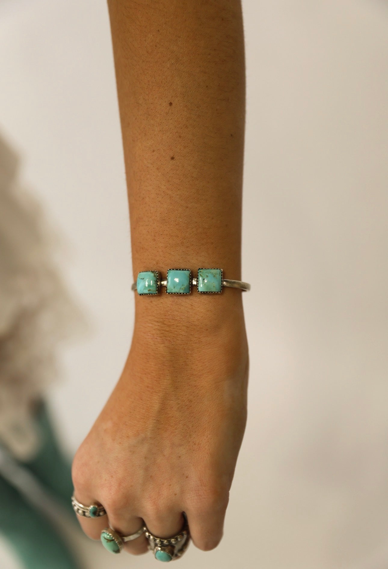 3 stone cuff