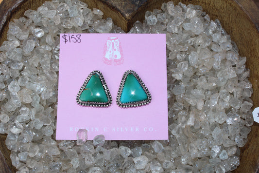 triangle studs