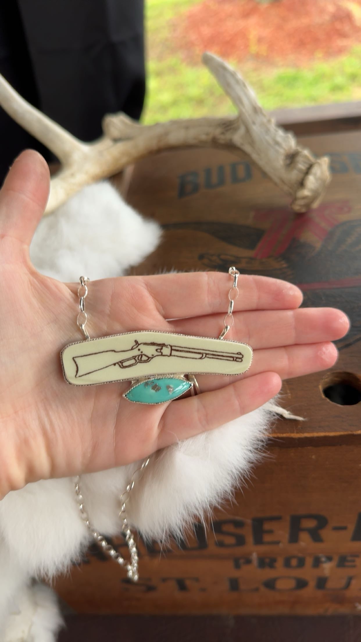 Rifle necklace