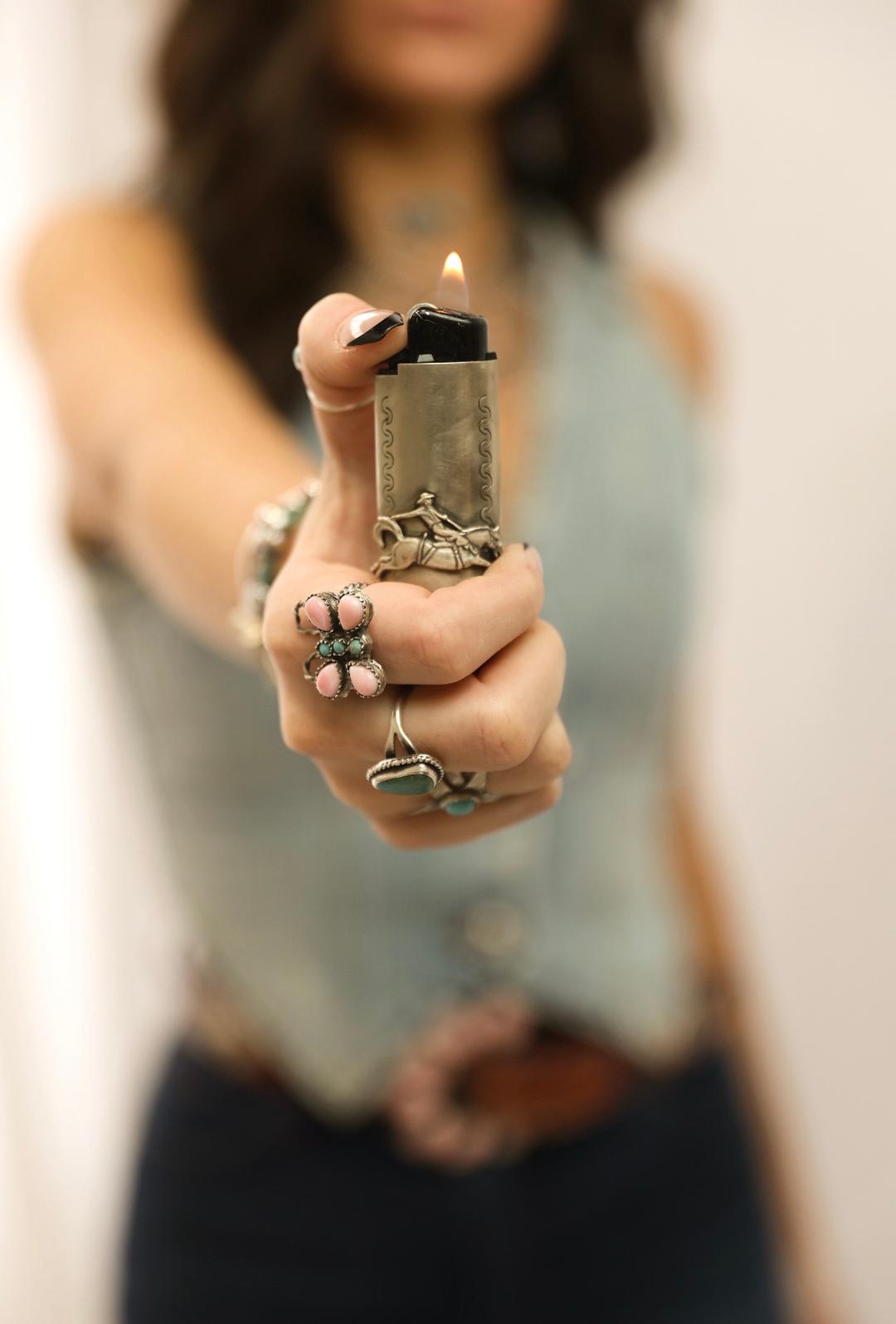 Cowboy Lighter Sleeve *made to order